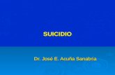 SUICIDIOSUICIDIO Dr. José E. Acuña Sanabria. ¿Qué es? ¿Quien se suicida? ¿A qué edad? ¿Por qué se suicida? ¿Qué es? ¿Quien se suicida? ¿A qué edad? ¿Por.