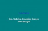 Linfoma Dra. Gabriela Granados Brenes Hematología.