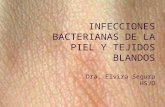 INFECCIONES BACTERIANAS DE LA PIEL Y TEJIDOS BLANDOS Dra. Elvira Segura HSJD.