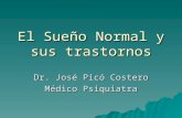 El Sueño Normal y sus trastornos Dr. José Picó Costero Médico Psiquiatra.