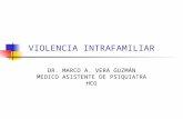 VIOLENCIA INTRAFAMILIAR DR. MARCO A. VERA GUZMÁN MEDICO ASISTENTE DE PSIQUIATRA HCG.