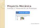 Proyecto Mecánica Entrega 2: Presentación de Prototipos Grupo Mayhem.