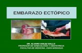 EMBARAZO ECTÓPICO DR. ALVARO AVILEZ GALLO PROFESOR DE GINECOLOGÍA Y OBSTETRICIA FACULTAD DE MEDICINA, UNAN-MANAGUA.