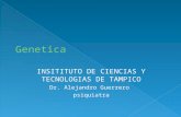 INSITITUTO DE CIENCIAS Y TECNOLOGIAS DE TAMPICO Dr. Alejandro Guerrero psiquiatra.