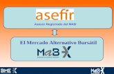 Asesor Registrado del MAB El Mercado Alternativo Bursátil 1.