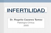 INFERTILIDAD Dr. Rogelio Cazares Tamez Patología Clínica 2005.
