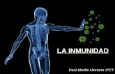 LA INMUNIDAD Raúl Murillo Montero 1ºCT. La inmunidad biológica Es el estado de tener suficientes defensas biológicas para evitar la infección, enfermedad.