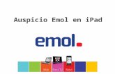 Auspicio Emol en iPad. Emol Noticias es una aplicación para iPad con una navegación intuitiva que permite una lectura cómoda, fácil y rápida de las últimas.