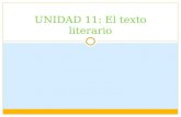 UNIDAD 11: El texto literario. LA DIVERSIDAD LINGÜÍSTICA DE ESPAÑA. VARIEDADES GEOGRÁFICAS.