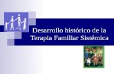 Desarrollo histórico de la Terapia Familiar Sistémica.