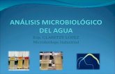 Esp. CLARETZY LOPEZ Microbióloga Industrial. ANÁLISIS MICROBIOLÓGICO DEL AGUA Se puede definir el análisis microbiológico como el conjunto de operaciones.