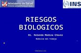 CENSOPAS-INS RIESGOS BIOLOGICOS Dr. Rolando Medina CHavez Dr. Rolando Medina CHavez Medicina del Trabajo Medicina del Trabajo.