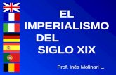 EL IMPERIALISMO DEL SIGLO XIX Prof. Inés Molinari L.