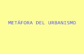 METÁFORA DEL URBANISMO. INTRODUCCIÓN Comparación del desarrollo lingüístico de un ser humano con el desarrollo del urbanismo.