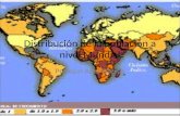 Distribución de la población a nivel Mundial Profesor Ariel Cuevas.