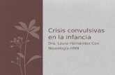 Dra. Laura Hernández Con Neurología-HNN CRISIS CONVULSIVAS EN LA INFANCIA.