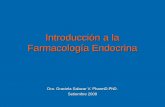 Introducción a la Farmacología Endocrina Dra. Graciela Salazar V. PharmD.PhD. Setiembre 2009.