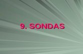 9. SONDAS. SONDAS Un sondaje consiste en la introducción de una sonda, que es un tubo hueco, por una cavidad o conducto para explorar cavidades, extraer.