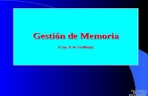 Curso S.Operativo EIEC-U.Central Prof. G. Rosenberg 1 Gestión de Memoria (Cap. 6 de Stallings)