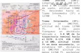 1 Tramo Inicial (IAF): Longitud 20 NM R-180 QIT, área 5 NM c/lado derrota de vuelo, altitud 17000 ft. Descender hasta el Tramo Intermedio (IF) a 12700.