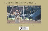 Proyecto de Ayuda Integral en los Slums de Jinja FUNDACIÓN ÁFRICA DIRECTO.