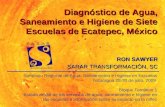 Diagnóstico de Agua, Saneamiento e Higiene de Siete Escuelas de Ecatepec, México RON SAWYER SARAR TRANSFORMACIÓN, SC Simposio Regional de Agua, Saneamiento.