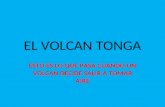 El volcan tonga