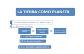 LA TIERRA COMO PLANETA 1.Características principales del planeta Tierra 2. Estructura terrestre 2.1 - Métodos de estudio Mediante métodos de estudio indirectos.
