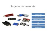 Tarjetas de memoria Memoria flash Memoria USB Tarjetas de memoria SD MMC Memory Stick.