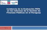 Incidencia de la Evaluación PEFA en las reformas de la Gestión de Finanzas Públicas en el Paraguay Bruselas, 4 y 5/Dic/12.
