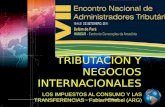 TRIBUTACION Y NEGOCIOS INTERNACIONALE S LOS IMPUESTOS AL CONSUMO Y LAS TRANSFERENCIAS - Fabian Chebel (ARG)