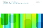 Cisco Video Guía de colaboración