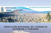 DIRECCIÓN REGIONAL DE COMERCIO EXTERIOR Y TURISMO.