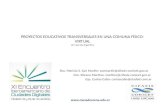 PROYECTOS EDUCATIVOS TRANSVERSALES EN UNA COMUNA FÍSICO- VIRTUAL Un caso de Argentina Dra. Patricia S. San Martín: sanmartin@cifasis-conicet.gov.ar Dra.