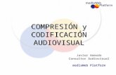 COMPRESIÓN y CODIFICACIÓN AUDIOVISUAL Javier Amoedo Consultor Audiovisual mediaWeb Platform.