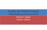 Cuadro de Mando Integral (The Balanced Scorecard) Robert S. Kaplan David P. Norton.