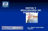 MITOS Y REALIDADES DE INTERNET 2 L.I. Miguel Angel Mejía Argueta.