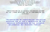 Secretaría de Educación Pública Coordinación Sectorial de Educación Secundaria Subdirección de Apoyo Técnico Complementario Subdirección de Operación Unidad.