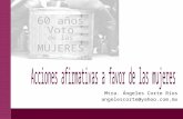 Voto 60 años de las MUJERES Mtra. Ángeles Corte Ríos angelescorte@yahoo.com.mx.