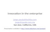 Innovation in the enterprise
