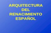 Arquitectura renacimiento español