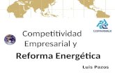 Reforma Energética Luis Pazos Competitividad Empresarial y.
