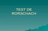 TEST DE RORSCHACH. El Psicodiagnóstico de Rorschach fue creado por el psiquiatra suizo Hermann Rorschach (1884-1922) y publicado en 1921, bajo el nombre.