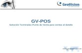 GV-POS Solución Terminales Punto de Venta para ventas al detalle.