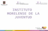 Instancia Ejecutora: Instituto Morelense de la Juventud Objetivo: Hábitat es un programa que articula los objetivos de la política social con los de.