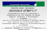 Universidad Veracruzana Innovación académica y descentralización para la sustentabilidad Problemáticas para la Captación y Permanencia de los Alumnos de.
