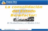 Prof. Daniel Barragán La consolidación del Estado Benefactor: El Neobatllismo y el Modelo I.S.I.