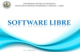 Software Libre UCV Venezuela