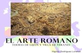 Arte romano: Termas de Gijón y Villa de Veranes