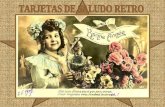Greetings Retro Cards-Tarjetas De Saludo Retro